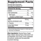 OLLY Goodbye Stress Gummy, GABA, L-Theanine, Lemon Balm, Stress Relief Supplement, Berry - 74 Count