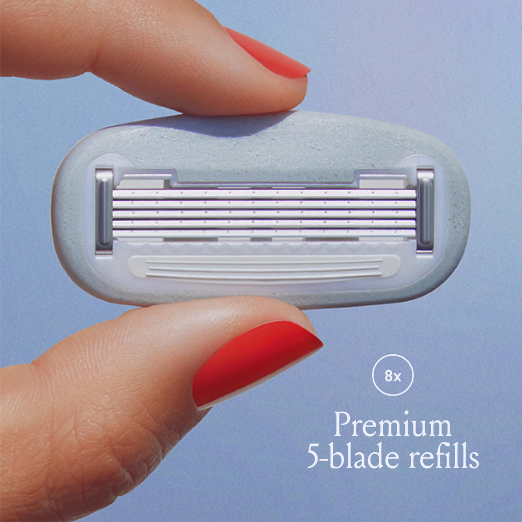 Billie Women’s Razor Refill Blades 5-Blade Cartridges - 8 count