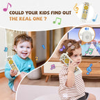 Baby Remote Control Toy - Baby Musical Toys, Early Number Learning in 3 Languages (English, Spanish & French), Preschool Boys Girls Toys Gift 6, 12, 18 Months.