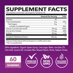 Sambucus Elderberry Gummies for Adults - Immune Support Supplement with Vitamin C and Zinc - Enhanced Formula for Daily Defense - 60 Count, 1 Month Supply, Berry Flavor - Convenient Wellness