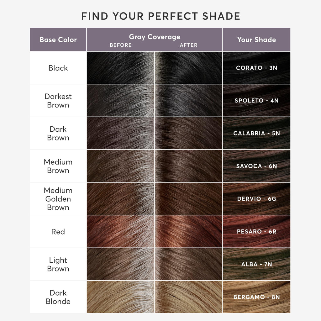 Madison Reed Root Perfection Root Touch Up Kit – 6N Savoca Medium Brown, 100% Gray Coverage in 10 Min, Ammonia-Free, 2 Applications