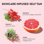 Tanologist Dark Self Tan Mousse, Clear Self-Tanning Mousse, Streak-Free, Natural Glow, No Fake Tan Smell Or Orange Tone, Long Lasting, Clean Ingredients, Vegan, 6.76 fl. oz/200 ml Bottle