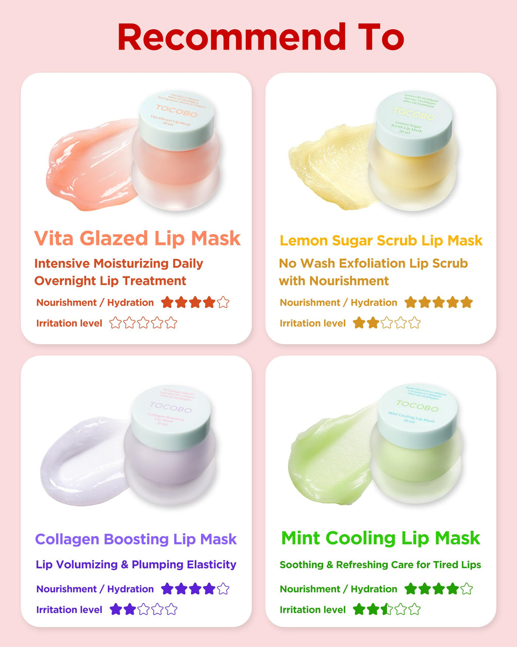 TOCOBO Vita Glazed Lip Mask – Vegan Overnight Lip Sleeping Mask for Dry, Chapped Lips | PHA (Lactobionic Acid) Gentle Exfoliation | Non-Sticky Glazed Balm, Korean Skincare, 0.68 oz