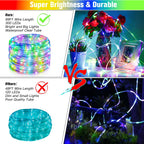 Nazuwke 99Ft LED Rope Lights Outdoor, String Light for Outside Waterproof