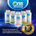 One Planet Nutrition Nano Curcumin Plus 500 mg Veggie Capsules (120 Servings), Nano Curcumin with Boswellia for High Absorption, Supports Joint & Immune Health, Non-GMO, Vegan, Gluten-Free
