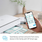 HP ENVY 6055e Wireless Color Inkjet Printer, Print, scan, copy, Easy setup, Mobile printing, Best-for-home, 3 month Instant Ink trial included, white