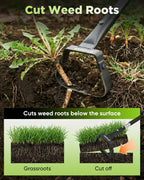 Saker Mini Hand Stirrup Hoe for Precision Weeding
