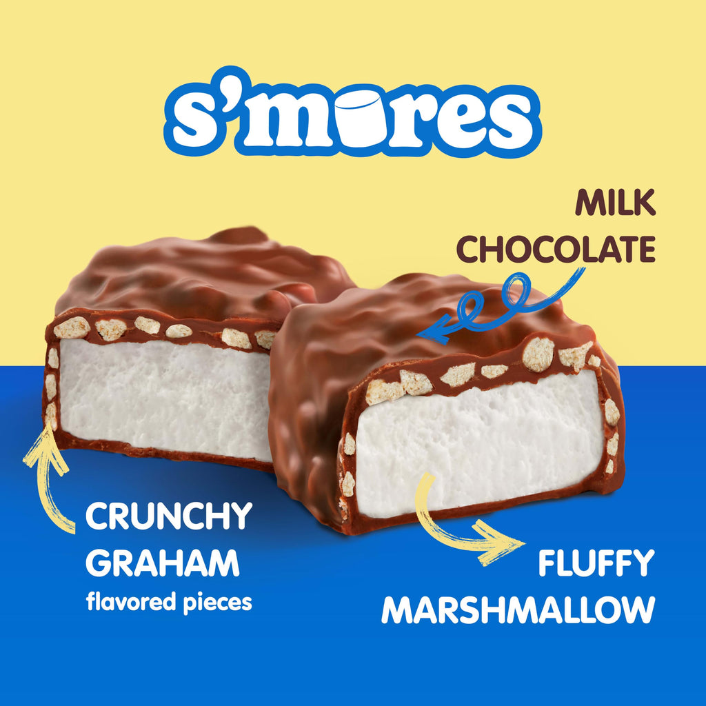 Whitman's S'Mores Milk Chocolate Candy Classic Marshmallow, 7.3 oz.