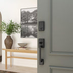 Schlage Arrive Smart Wi‑Fi Deadbolt Lock with Keypad, Keyless Entry Front Door Lock, App Control, Alexa and Google Home Compatible, Matte Black, BE459WB CEN 622