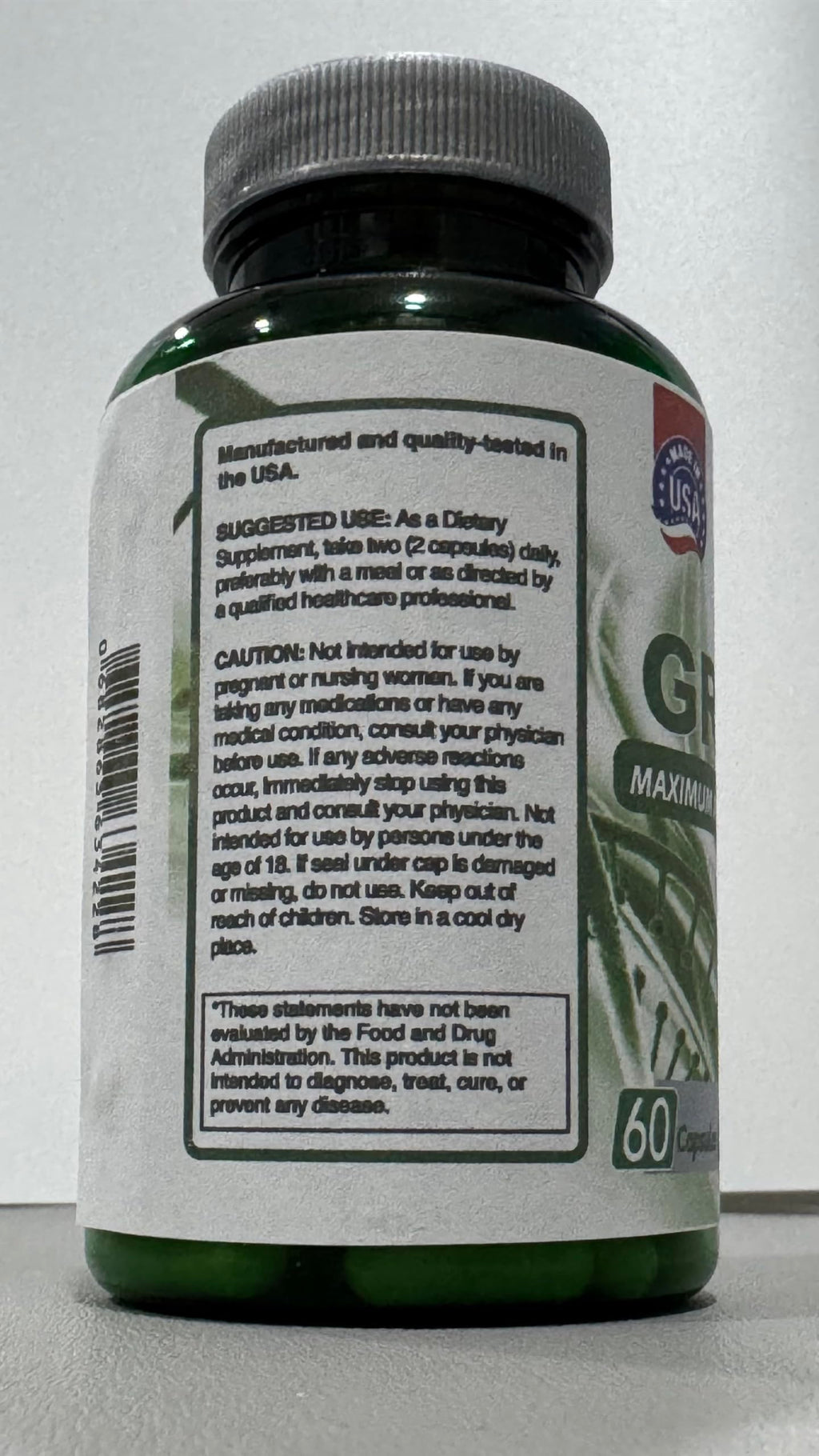 QUALITY ONE - GRAVIOLA MAX - Pure Graviola Extract Supplement - Soursop (Annona muricata) - Immune System Booster & Antioxidants in Each Capsule of Pure Graviola