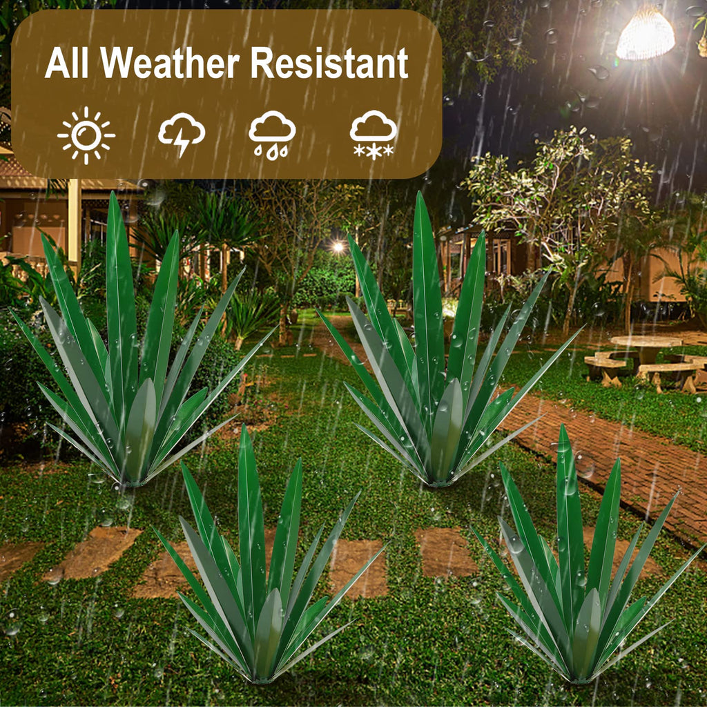 Homight Metal Tequila Country Sculpture DIY Tequila Plant Home Decor Country Tequila Garden Ornament Indooutdoor Statuette Patio Lawn Patio Stake Decoration Gift to The Garden