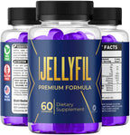(3 Pack) Jellyfil Gummies - Official Jellyfil Gummys with All Natural Ingredients, Advanced JellyFil Maximum Strength Vitamins Formula for Wellness & Overall Health Support, 180 Gummies for 3 Months