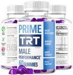 (2 Pack) Prime TRT Gummies - Official PrimeTRT Advanced Premium Supplement For Men Support - Maximum Strength, Natural Prime TRT Vitamins For Overall Health & Wellness Review, 120 Gummies For 2 Months