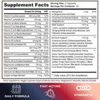 TODICAMP Multivitamin for Men - Melanin-Rich Men's Daily Multivitamins, Men's Multivitamin Capsules with B Complex Vitamins, Vitamin D, Zinc, Saw Palmetto & Antioxidants, 2 a Day, 60 Capsules
