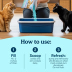 Fresh Step Clean Care Crystal Cat Litter, 8 lb., 2 Pk