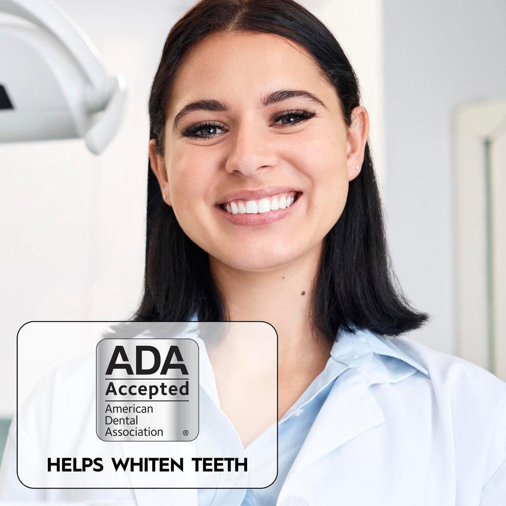 Crest 3DWhitestrips Sensitive White At-Home Teeth Whitening Kit, 18 Treatments, Gently Removes 15 Years of Stains