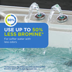 FROG Serene Replacement Mineral Cartridges for use with Hot Tub FROG Serene Floating Sanitizing System - Prefilled for Quick & Easy Hot Tub Maintenance - 2 Pack