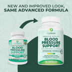 PurePremium Blood Pressure Supplements with Hawthorn Berry, Hibiscus, Garlic & Vitamin B12- Nitric Oxide Supplement for Normal Heart Health, Circulation Health & Blood Pressure Support - 90ct