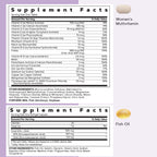 GNC Women’s 50+ Vitapak, 5-in-1 Multivitamin Pack, Healthy Hormones, Brain Health, Metabolism, Bone Strength, Edible Dietary Supplement, 30 Servings