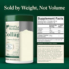 Great Lakes Wellness Collagen Peptides Powder for Skin, Hair, Nails, Joints & Digestion - Unflavored - 22 Servings (Pack of 1)