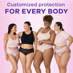 Always Discreet for Sensitive Skin Underwear, Four Times Skin Protection, Dermatologically Tested, Fragrance-Free, Maximum Absorbency, Large, 24 Count