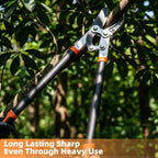 EWPJDK 3-Piece Loppers Hedge Shears Pruners Heavy Duty Combo Clippers