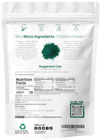 Micro Ingredients Organic Chlorella Powder, 20 Ounces | Broken Cell Wall for Complete Absorption | Raw Superfood Supplement, Rich in Protein & Vitamins | Non-GMO, Vegan, Non-Irradiated