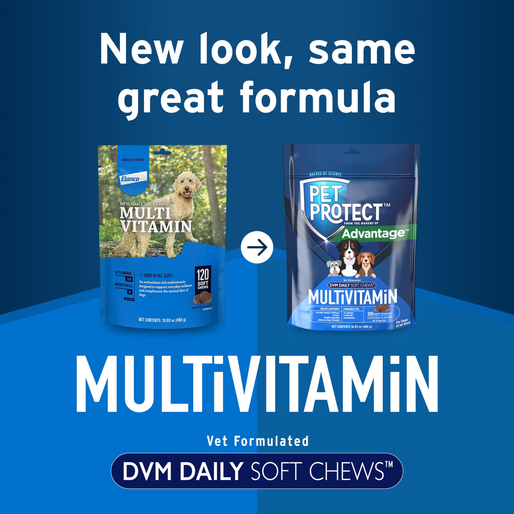 Elanco Daily Multi Vitamin Soft Chews for dogs, 120 soft chews