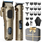 VGRPRO Hair Clippers for Men Professional, Cordless Clipper and Trimmer Set