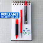 PILOT FriXion Synergy Clicker Erasable Gel Pens, 0.5mm, Assorted, 7-Pack
