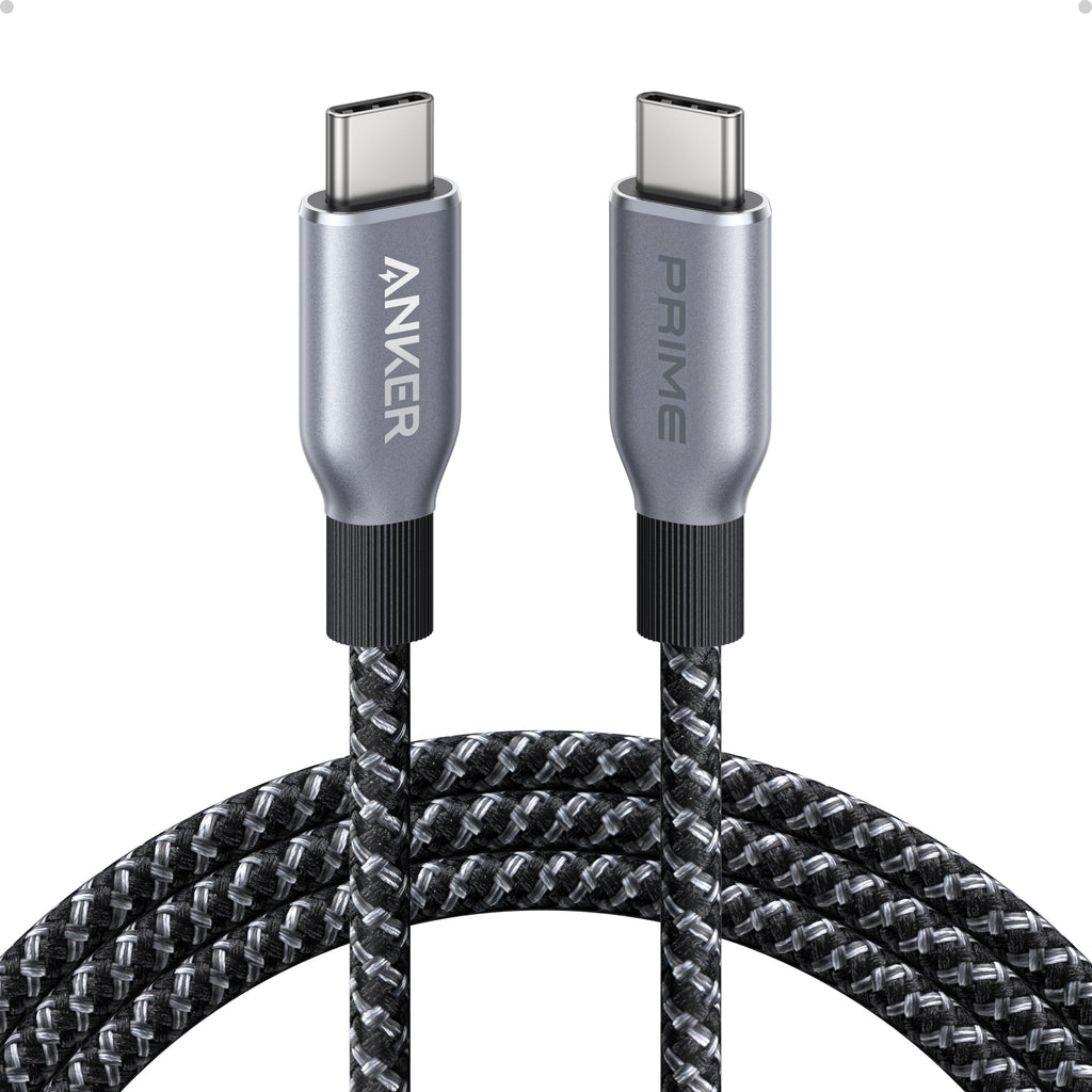 Anker Prime USB C to USB C Cable, 240W Fast Charging Durable Cable (6 ft)