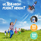 Rceico Rocket Launcher, 170 Feet of Flight Altitude, Model Rocket Kits with Launch Set, Ultra-high Flying Rocket, Rocket Toy, Kids Outdoor Toys, Gift for Kids Ages 8-12 Children's Day Gift