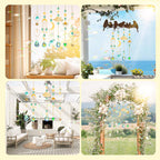 HAPGFS DIY Suncatcher Kit, 402pcs Sun Catchers Making Supplies, Art and Crafts Rainbow Maker for Adults Hanging Prism Sun Catcher with Crystals Indoor Outdoor Garden Party Decor