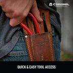 Corona AC 7220 Leather Pruner Scabbard Holster, 5-Inch, Original Version