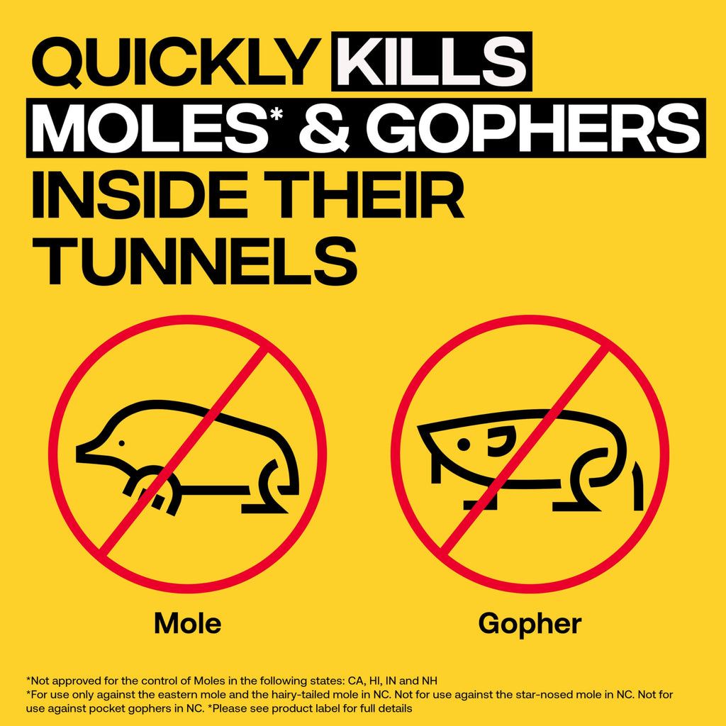 Victor Outdoor Mole & Gopher Poison Peanuts 4-Pack