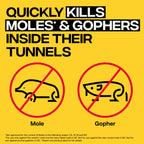 Victor Outdoor Mole & Gopher Poison Peanuts 4-Pack
