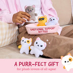 Emotional Support Kitties, Cuddly Stuffed Animals by Relatable