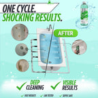 Oh Yuk Jetted Tub Cleaner for Jacuzzis, Bathtubs, Whirlpools, The Most Effective Jetted Tub Cleaner, Septic Safe, 4 Cleanings per Bottle - 16 Ounces