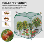 Pop Up Mesh Plant Cover, 35x35x38'' Garden Netting for Insect Protection