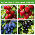 Blueberry Bush Netting Cover 2 Pack 4.5 x 4.5 ft, Bird Netting with Zipper & Drawstring, Reusable Berry Bush Netting for Blueberries & Garden Plants, Bird Deer Insect and Poultry Barrier