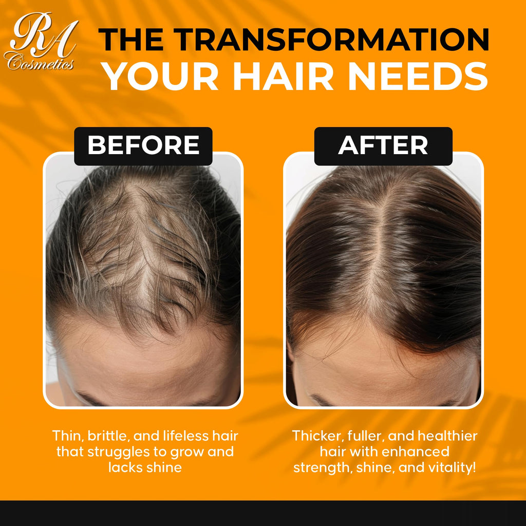 RA COSMETICS Hair Oil, Batana Natural Unrefined for Healthy Hair, 16oz Nourishing Moisturizer to Repair Damaged Hair, Strengthening and Nourishing Hair Conditioners