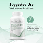 Theralogix Prostate SR Saw Palmetto & Beta-Sitosterol Supplement - Supports Healthy Urinary Tract Function in Men* - 90-Day Supply - NSF Certified - 180 Softgels
