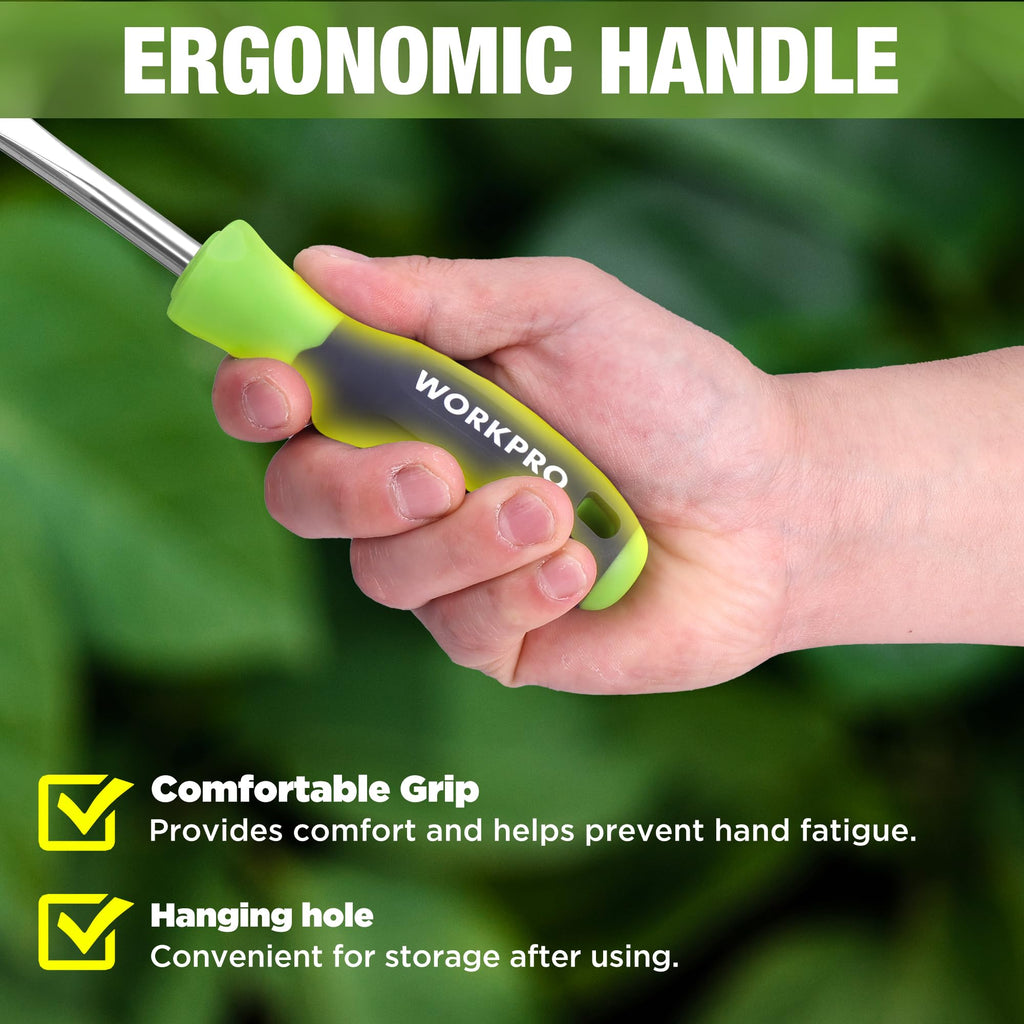 WORKPRO Crack Weeder, 12.5" Stainless Steel Crevice Weeding Tool Weeder Tool