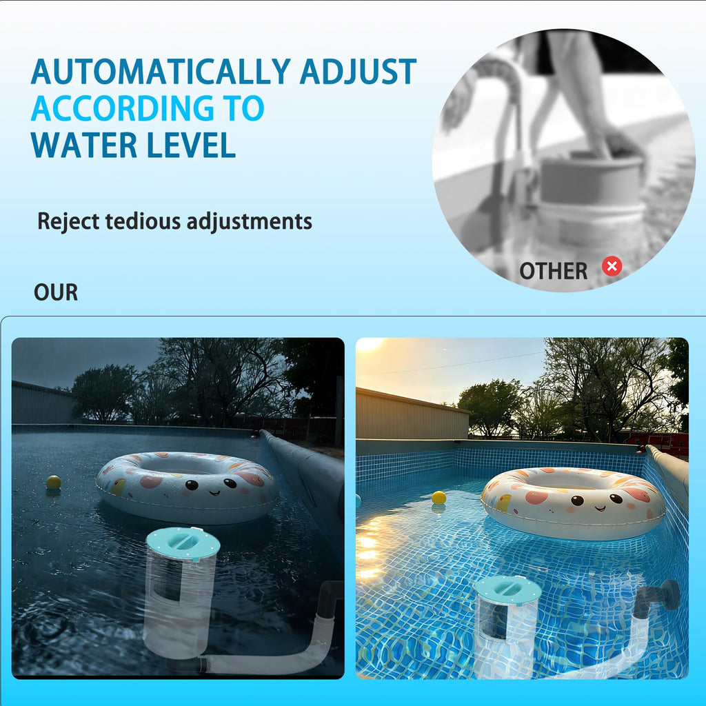 Valdorena Surface Float Skimmer Upgrade 2025 and 2026 Year (Turquoise)