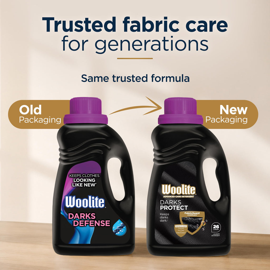 Woolite Darks Liquid Laundry Detergent for Black Clothes,100 Oz 66 loads