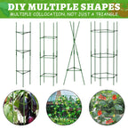 Fabulas 3 Pack Tomato Cages - Tomato Trellis Plant Support Stake Cage for Garden and Pots, Adjustable Tomato Plant Cage Tall Up to 48 Inch for Raised Garden Bed Outdoor Climbing Plants Vegetables