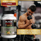 GREENVIFY Black Wood T Max, Extra Strength, 60 Capsules, 30 Day Supply (5)