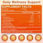 Pumpkin Seed Oil with Saw Palmetto, 3500mg Max Strength per Serving, 150 Softgels, Cold-Pressed with Essential Fatty Acids & Phytosterols, Supports Immune, Hair, Bladder & Prostate Health