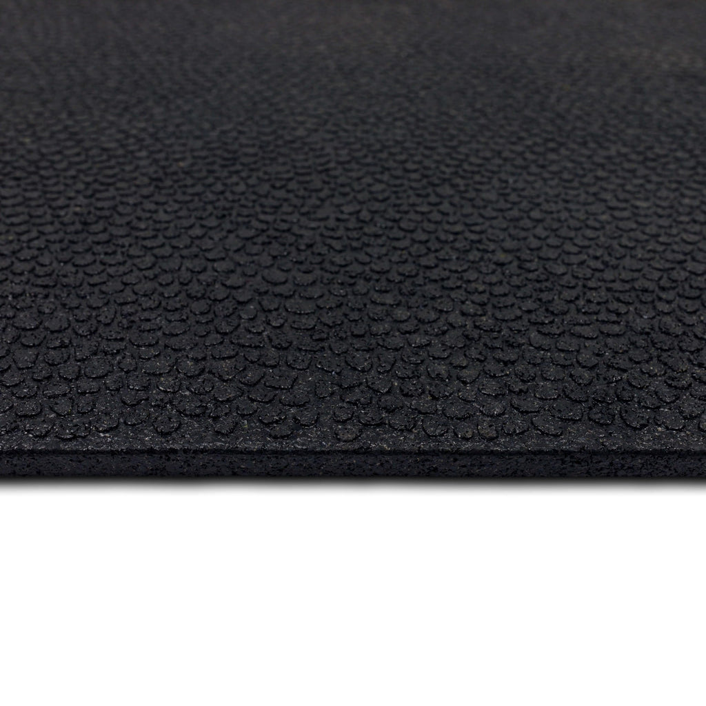 Mohawk Home Heavy Duty Rubber Stall Mat - Gym Floor- Under Dog Crate - All Purpose Utility 3' x 4' - 1/2" Thick - Solid Texture