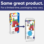 MAGNA-TILES microMAGS 26-Piece Travel Magnetic Construction Set – Bold Colors, The Original Magnetic Building Brand